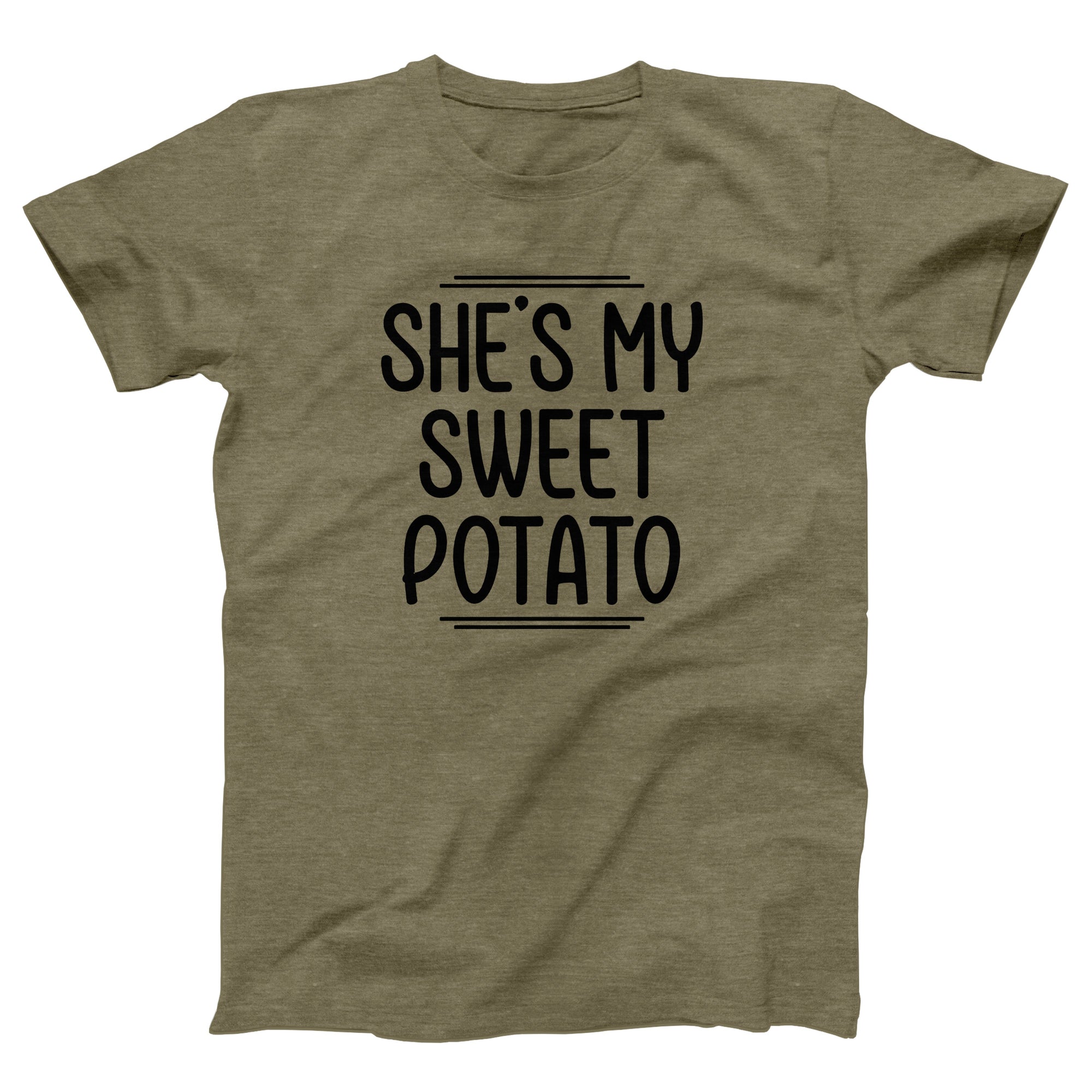 She's My Sweet Potato Adult Unisex T-Shirt - Twisted Gorilla