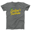 Smiling's My Favorite Adult Unisex T-Shirt - Twisted Gorilla