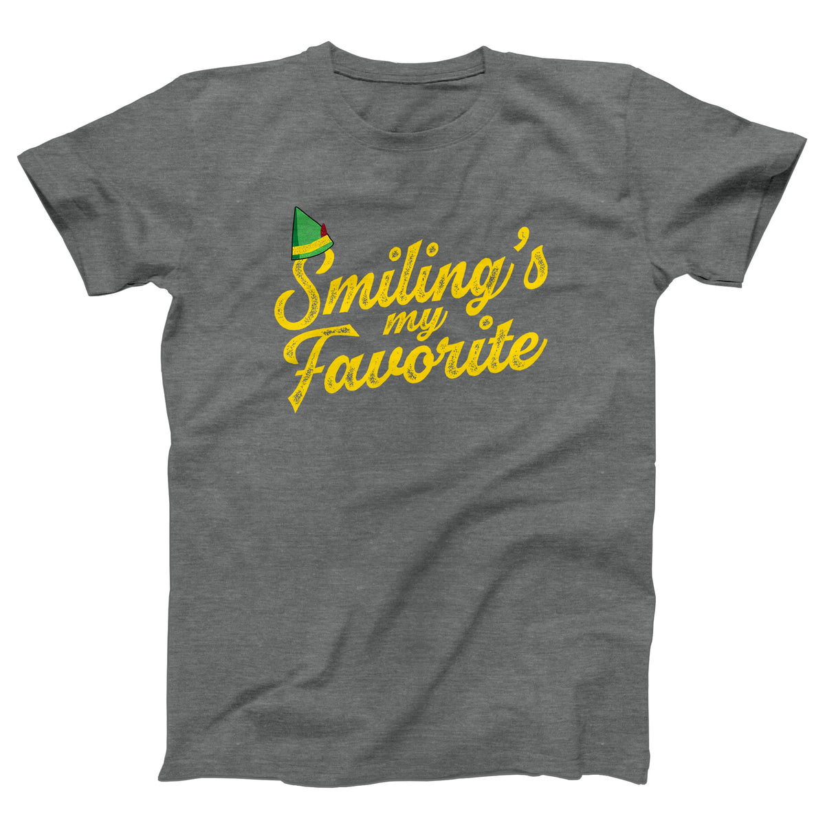 Smiling's My Favorite Adult Unisex T-Shirt - Twisted Gorilla