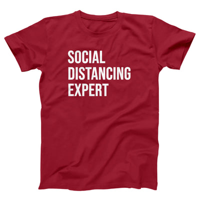 Social Distancing Expert Adult Unisex T-Shirt - Twisted Gorilla