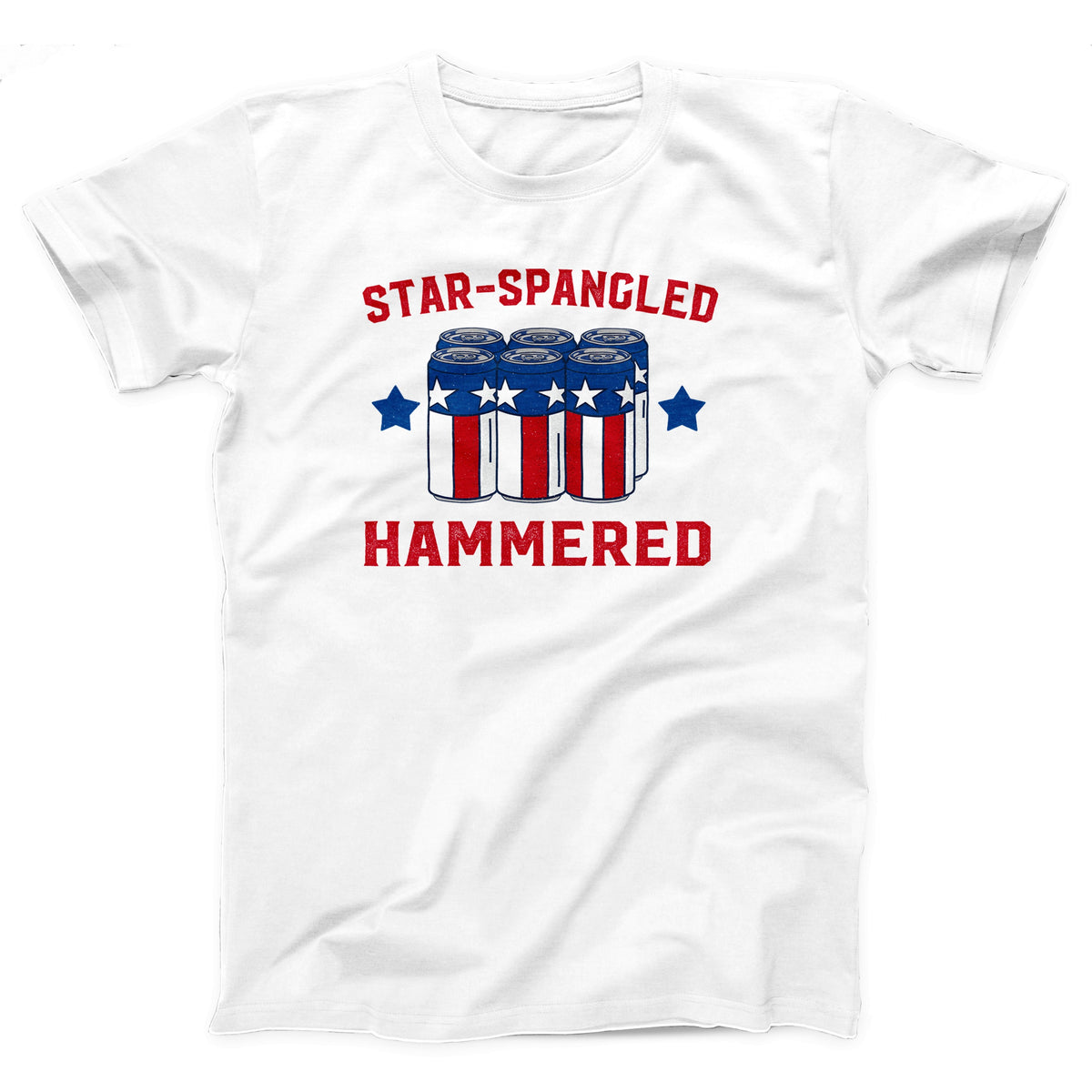 Star Spangled Hammered Adult Unisex T-Shirt - Twisted Gorilla