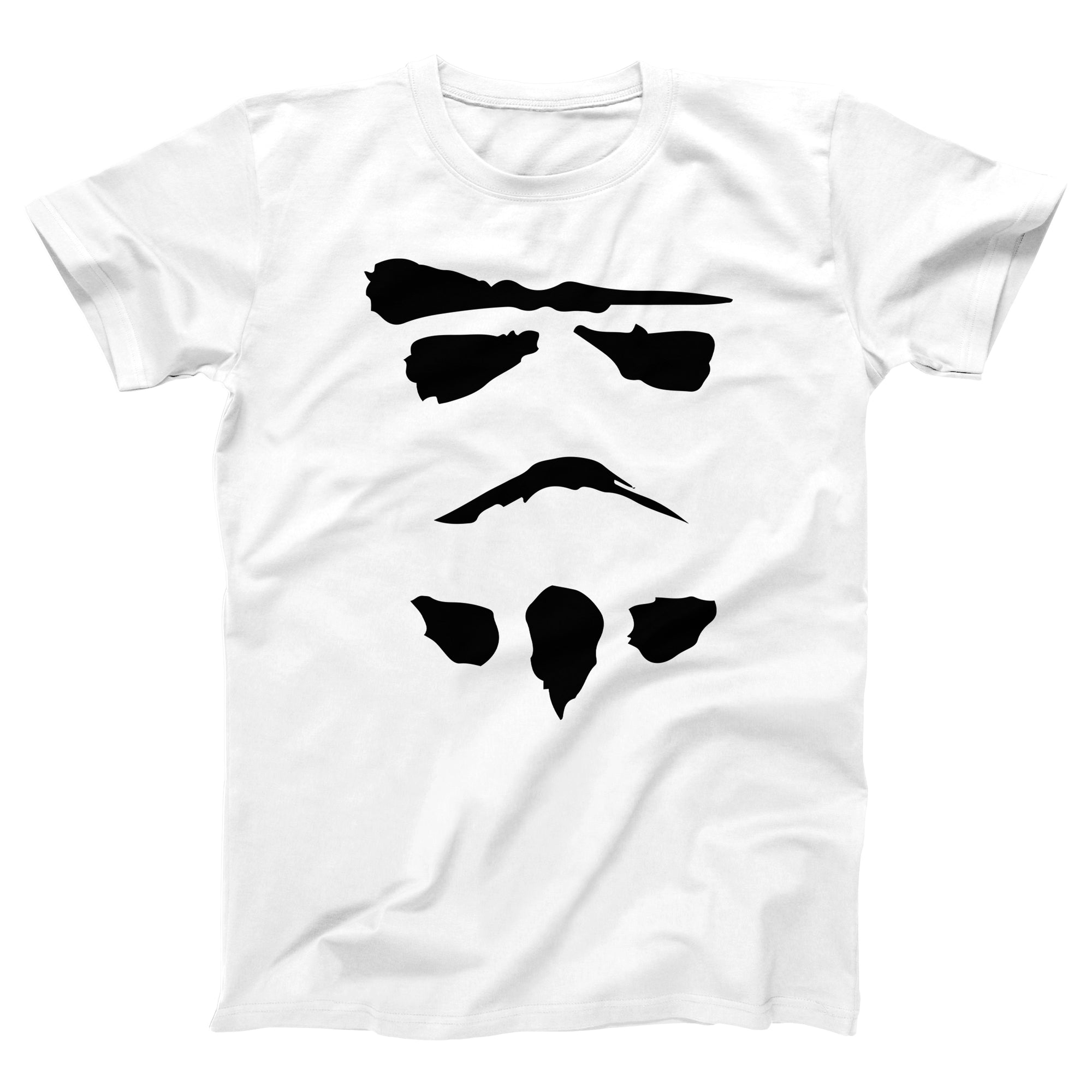 Stormtrooper Ink Blot Adult Unisex T-Shirt - Twisted Gorilla