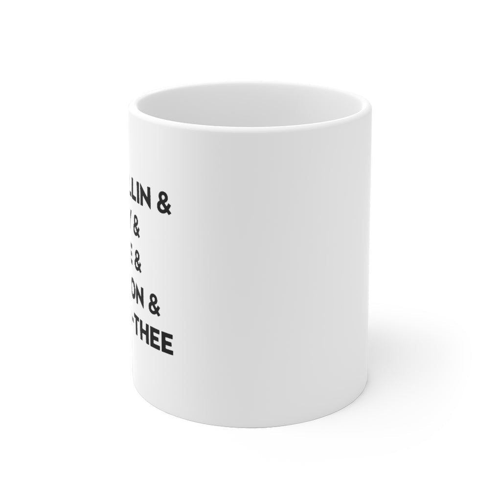 Substitute Teacher List Coffee Mug - Twisted Gorilla