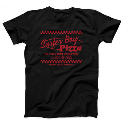 Surfer Boy Pizza Adult Unisex T-Shirt - Twisted Gorilla