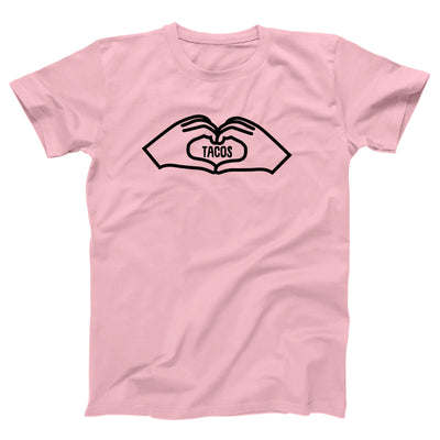 Tacos Heart Adult Unisex T-Shirt