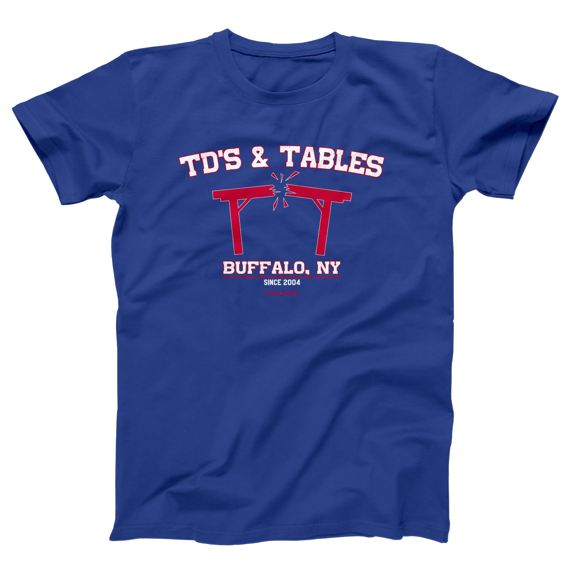 TD's and Tables Adult Unisex T-Shirt - Twisted Gorilla