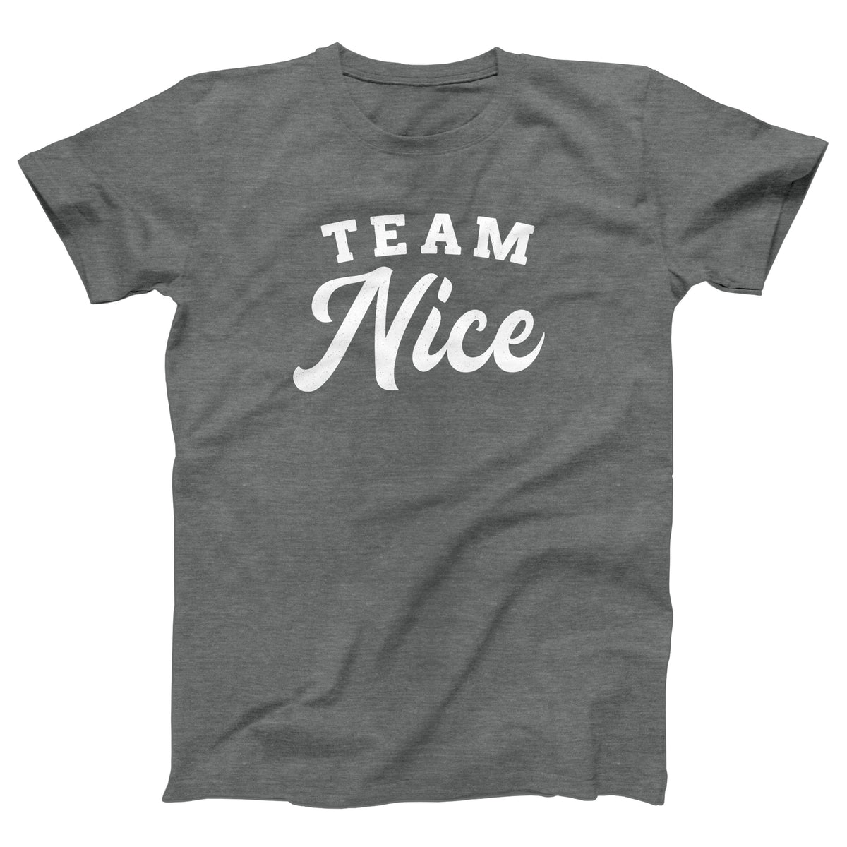 Team Nice Adult Unisex T-Shirt - Twisted Gorilla