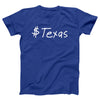 Texas With A Dollar Sign Adult Unisex T-Shirt - Twisted Gorilla