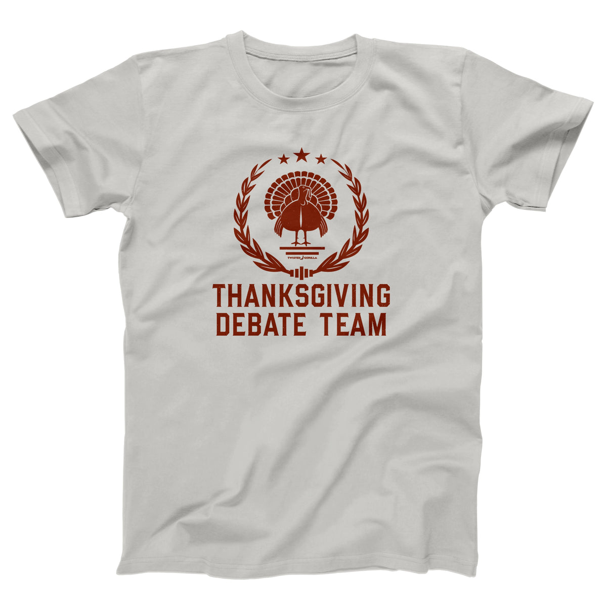 Thanksgiving Debate Team Adult Unisex T-Shirt - Twisted Gorilla
