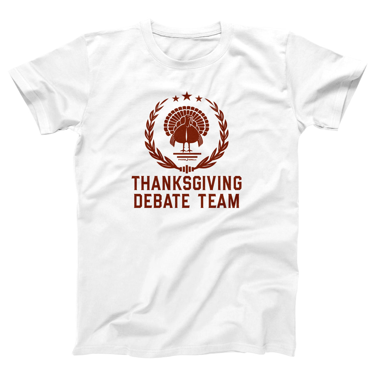 Thanksgiving Debate Team Adult Unisex T-Shirt - Twisted Gorilla