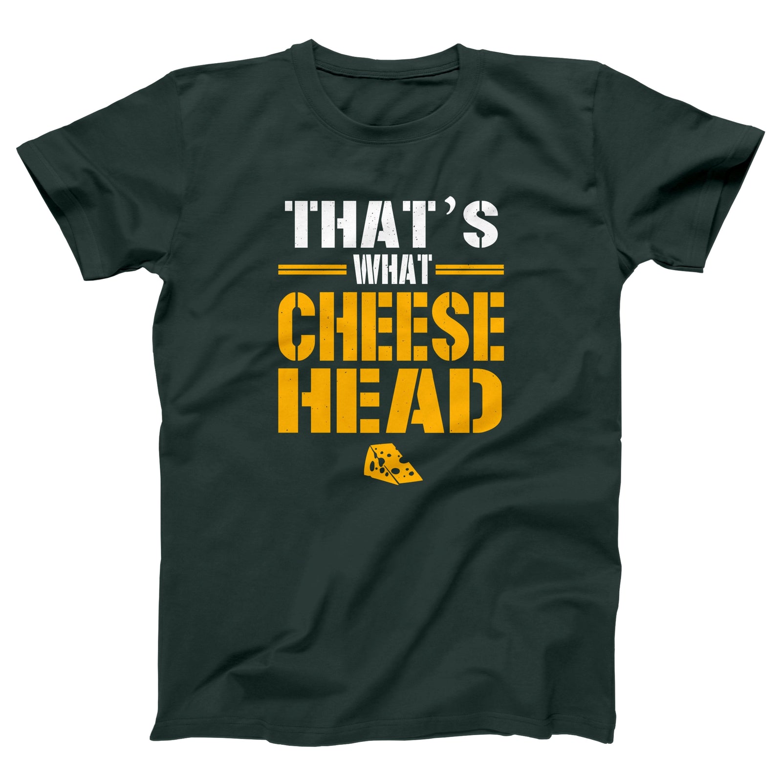 That's What Cheese Head Adult Unisex T-Shirt Twisted Gorilla