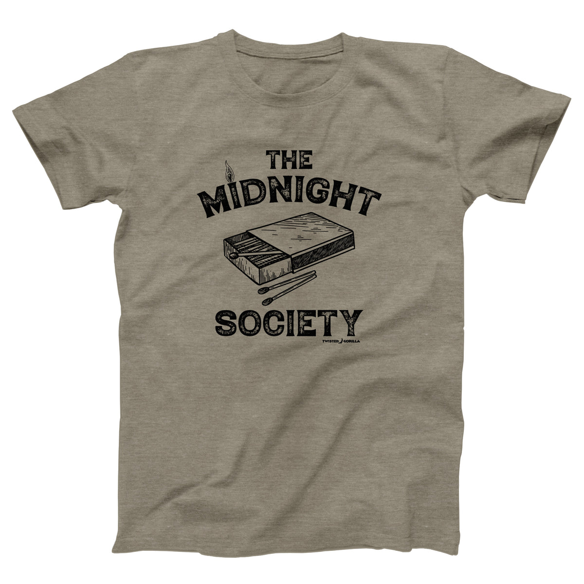 The Midnight Society Adult Unisex T-Shirt - Twisted Gorilla