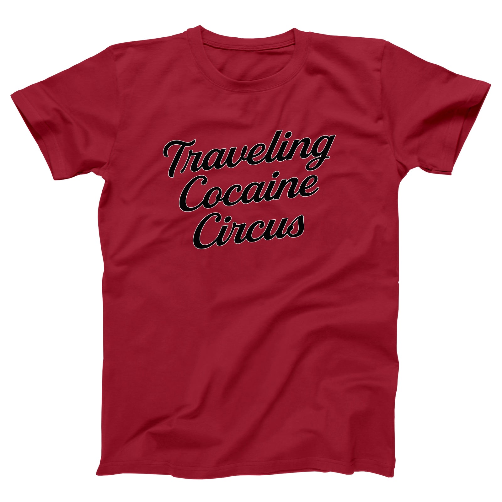 Traveling Cocaine Circus Adult Unisex T-Shirt - Twisted Gorilla