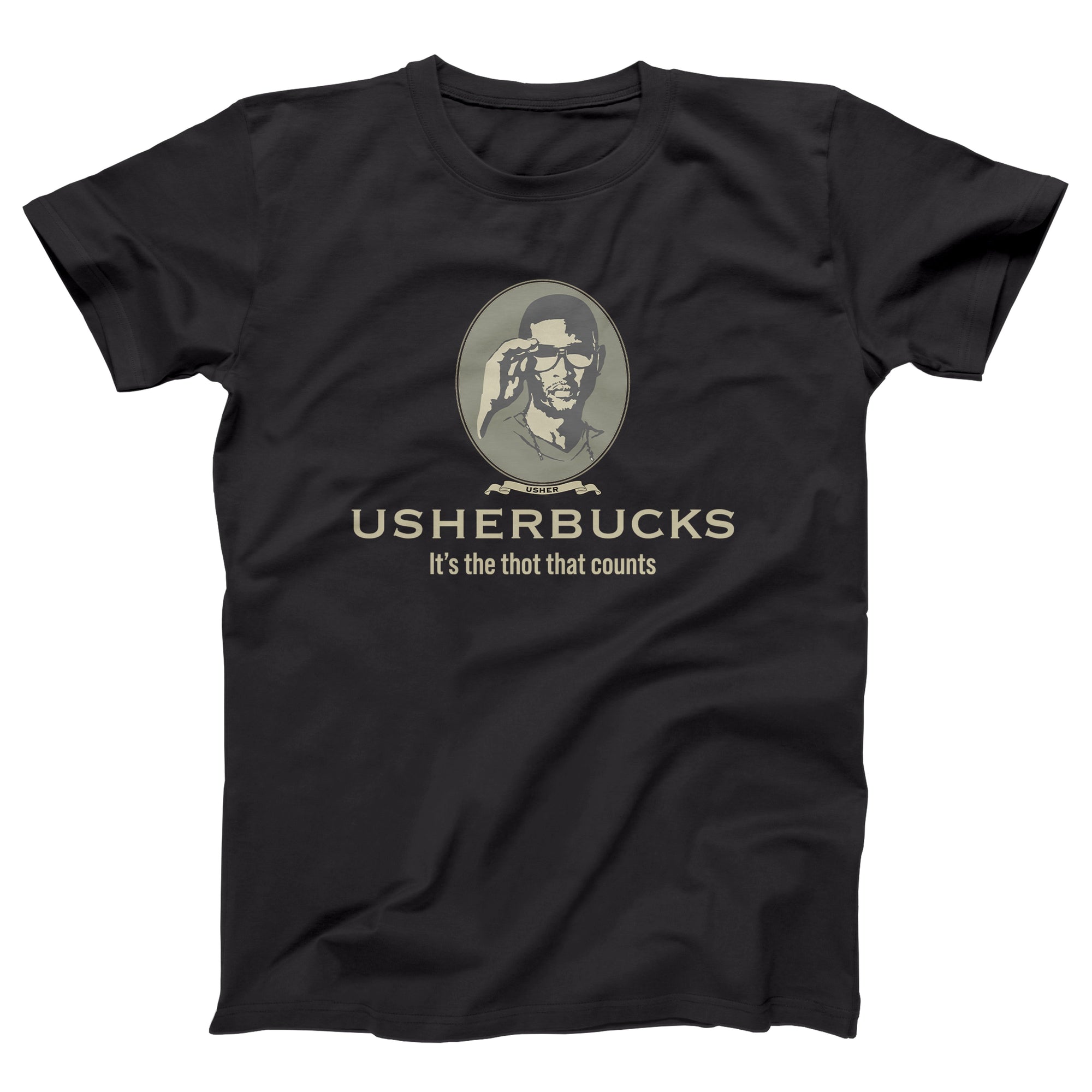 Usherbucks Adult Unisex T-Shirt - Twisted Gorilla
