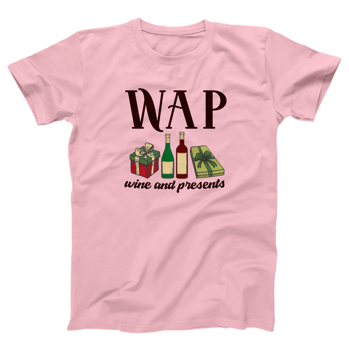 WAP - Wine & Presents Adult Unisex T-Shirt - Twisted Gorilla