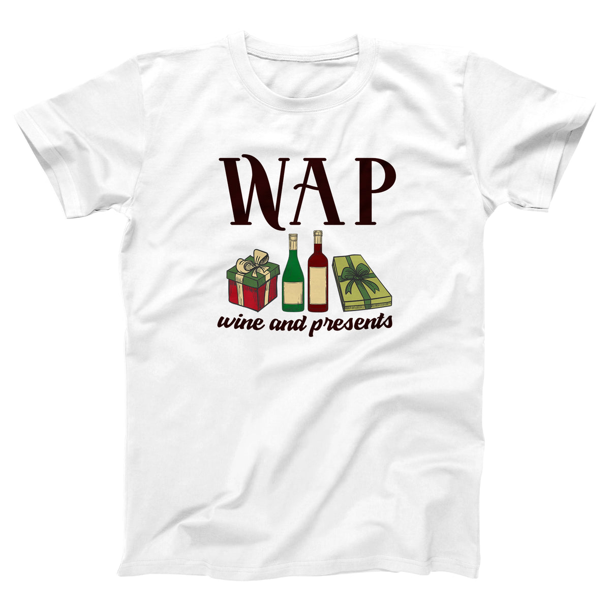 WAP - Wine & Presents Adult Unisex T-Shirt - Twisted Gorilla