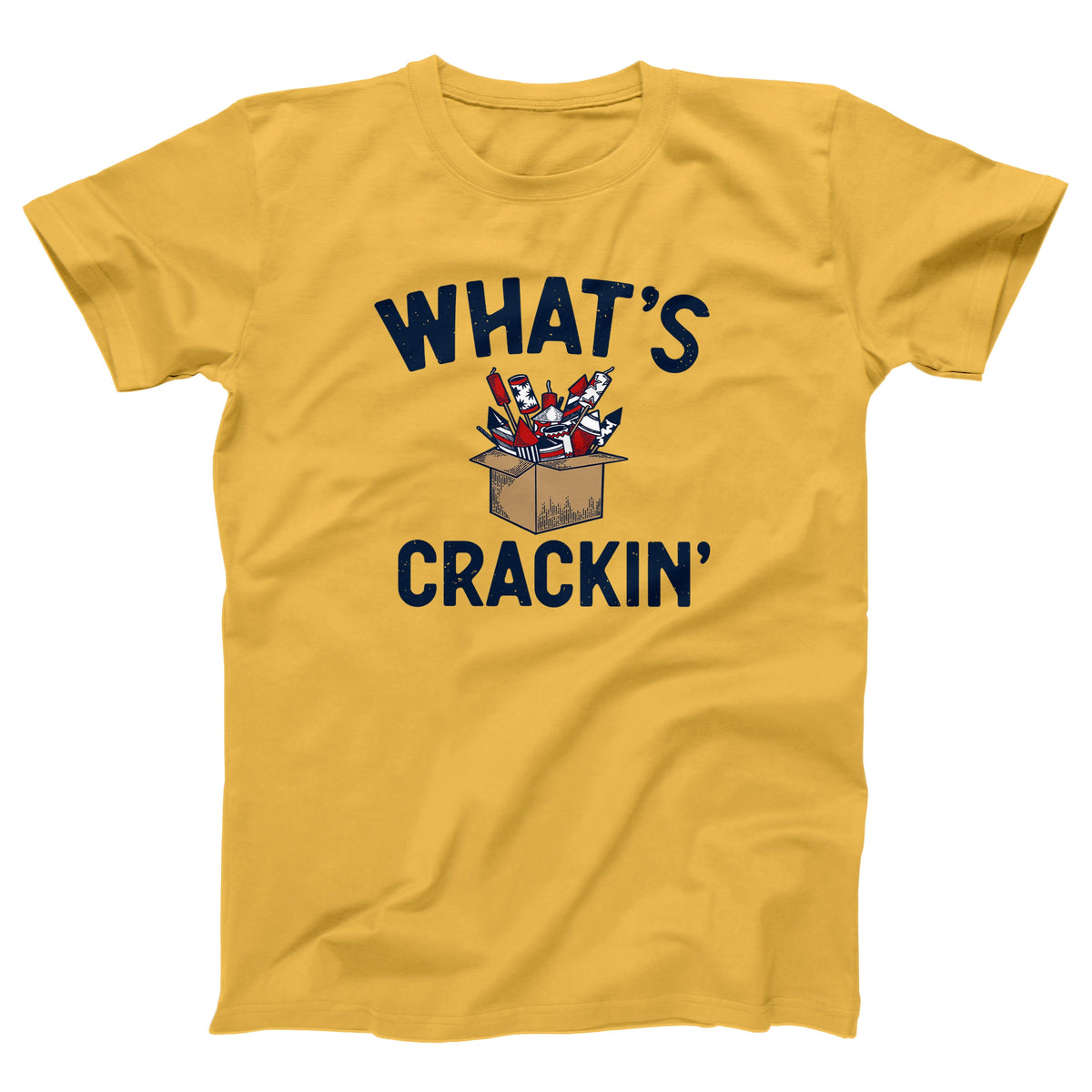 What's Crackin' Adult Unisex T-Shirt - Twisted Gorilla