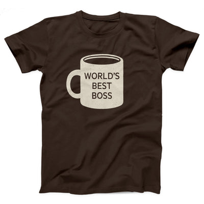 World's Best Boss Adult Unisex T-Shirt - Twisted Gorilla